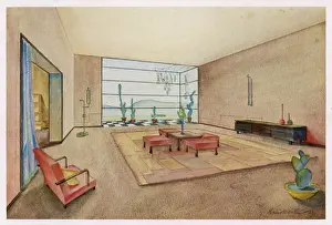 Living Room 1929