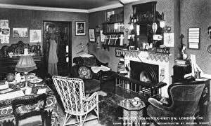 1951 Collection: Living Room, Sherlock Holmes Exhibition, London