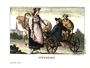 Travels Prints: Livonians or Livs, indigenous people of Latvia and Estonia
