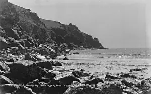 Seascape Prints: The Lizard, Pen Olver Point