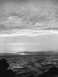 Merionethshire Prints: Llanaber Sunset