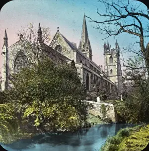Topography Prints: Llandaff Cathedral