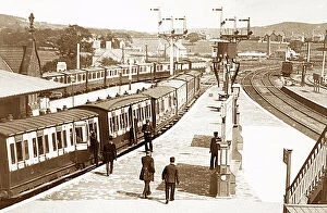 Llandudno Collection: Llandudno Junction Railway Station Victorian period