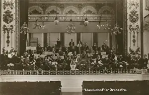Orchestras Prints: Llandudno Pier Orchestra