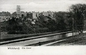 Llangollen Prints: Llangollen Canal, Whitchurch, Shropshire, England