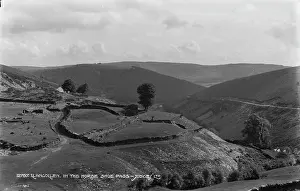 Llangollen Prints: Llangollen in the Horse Shoe Pass