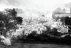 Llangollen panorama, Wales, Victorian period