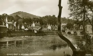 Llangollen, River Dee and Bridge