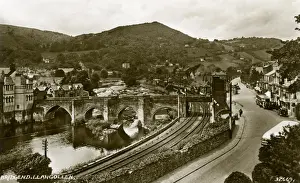 Llangollen, River Dee and Bridge