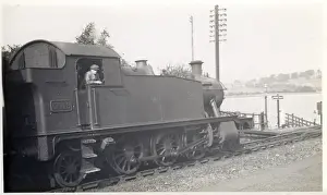 Bala Prints: Llangower Railway Station - Halt, Bala, Glamorgan