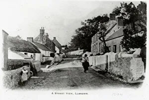 Llangwm village, near Haverfordwest, South Wales