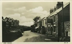 Llansa Raod - (Showing Gronant Inn and Fish and Chip Shop)