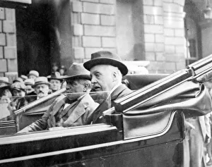 Foreign Collection: Lloyd George and Balfour in Paris, WW1