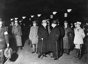 Over Coat Prints: Lloyd George, Clemenceau and others during WW1
