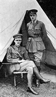 Aide Gallery: Lloyd Georges sons as soldiers, WW1