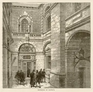 Lloyds Prints: Lloyds Entrance