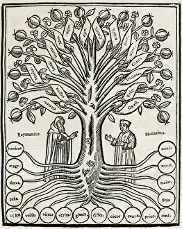 LLULL, Ram1235-1315). Philosopher, mystic
