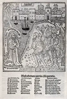 Xiiith Prints: Llull, Ramon (1233-1315 or 1316). Majorcan writer and philos