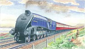 Lner Collection: LNER A4 Class No. 60009 ?Union of South Africa?