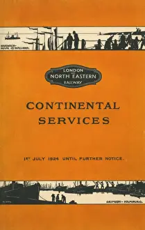 Lner Prints: LNER leaflet designed by H. L. Oakley