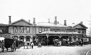 Northampton Prints: LNWR Castle Railway Station, Northampton