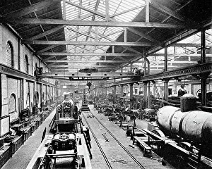Lnwr Prints: LNWR Crewe Engine Works