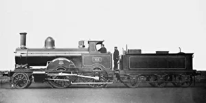 Lnwr Prints: LNWR Experiment Compound engine steam locomotive