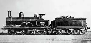 Stephenson Prints: LNWR loco Mabel, George Stephenson Centenary Exhibition