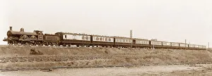 Lnwr Prints: LNWR passenger Train in 1904