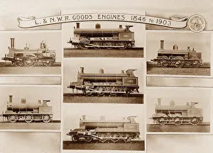 Lnwr Prints: LNWR Railway Goods locomotives