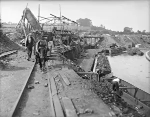 Loading Coal Barges