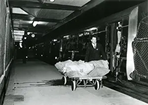 Loading the Mail Train