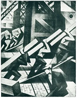 Wynne Prints: Loading The Ship