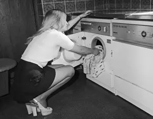 Slingbacks Prints: Loading Washing Machine