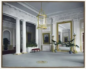 Lobby Prints: The lobby of the White House