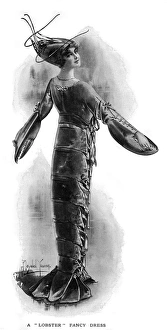 Images Dated 3rd November 2015: Lobster fancy dress costume