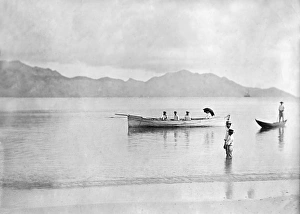 Images Dated 15th June 2016: Local marine transport, Seychelles, Indian Ocean