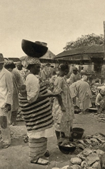 Senegalese Gallery: Local market in Dakar, Senegal
