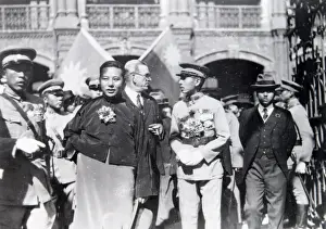 Taiwan Prints: Local military chief and others, Far East