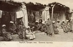 Sellers Prints: Local Traders at Turkmenabat, Turkmenistan