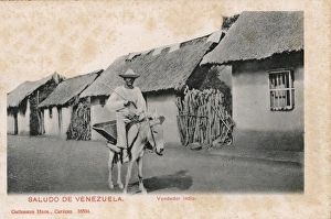 Images Dated 29th September 2015: Local vendor, Venezuela, Central America