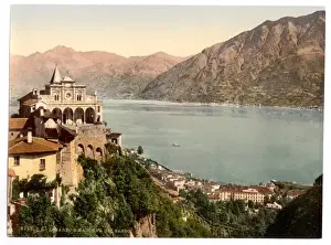 Locarno Prints: Locarno, Madonna del Sasso, Tessin, Switzerland