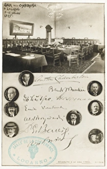 Locarno Peace Conference 5th-16th October 1925 Locarno Peace Conference 5th-16th October 1925