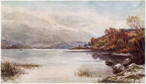 Galloway Collection: Loch Ken, Galloway, looking south. Date: 1908