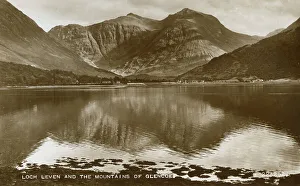 Glencoe Prints: Loch Leven and the Mountains of Glencoe, Scotland