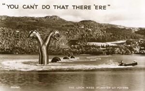 The Loch Ness Monster at Foyers