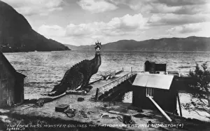Monsters Prints: The Loch Ness Monster in Invermoriston