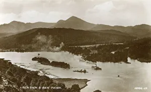 Loch Oich and Ben Teigh, Scotland
