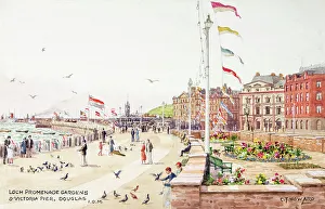 Loch Promenade Gardens and Victoria Pier, Douglas, Isle of M