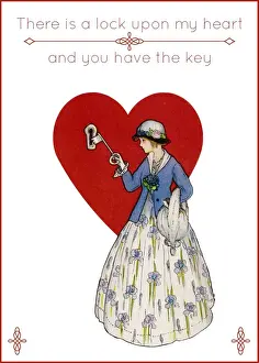 There is a lock upon my heart - and you have the key